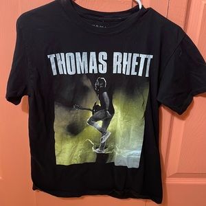 Thomas Rhett Black T-shirt, size small